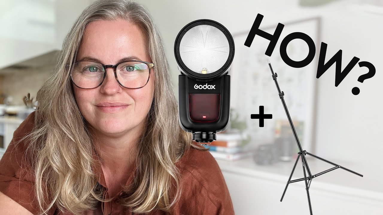 How To Attach Your Flash to a Light Stand - YouTube