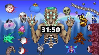 [WR] Terraria All Bosses defeated in 31:50 (Seeded, Glitched, Any Order)