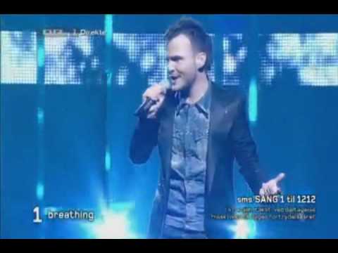 Danish (Melodi Grand Prix) Eurovision 2010. Bryan Rice - Breathing