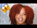 Ginger Natural Hair Using Adore's Cajun Spice and Paprika!