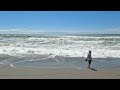 4K Alanya Turkey 2023 March | Alanya Cleopatra Beach| Big Waves |Turkey Travel | TÜRKIYE