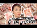 PHP 199 EYESHADOW & FACE PALETTE?! | SQUAD COSMETICS REVIEW & WEAR TEST | MAE LAYUG