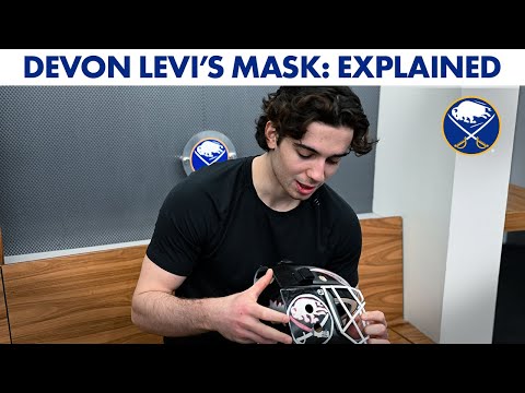 Levi the Jedi: Buffalo Sabres fans will love Devon Levi's new helmet