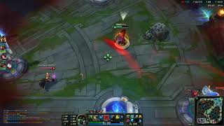 AP WARWICK URF Full gameplay 1v7 They respawned and barely killed me undertower