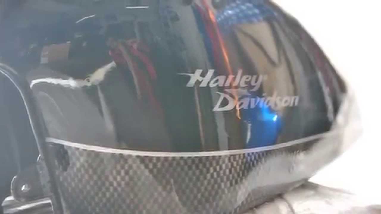 Sportster Custom Carbon Fiber Paint Job YouTube
