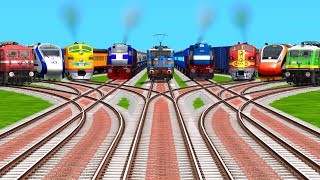 Indian Express High Speed Trains In Indian Railways | Bumpy Railroad Tracks | train simulator 2026