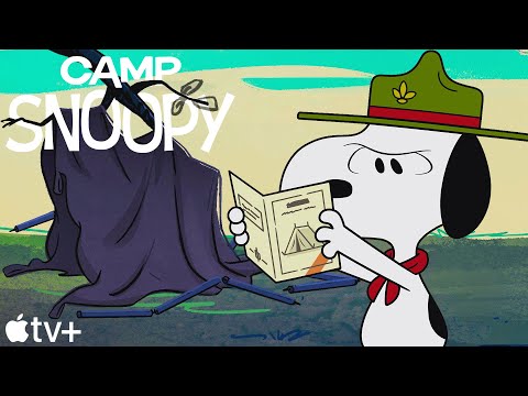 HOW DO YOU PITCH A TENT?! | Camp Snoopy | Cartoons for Kids