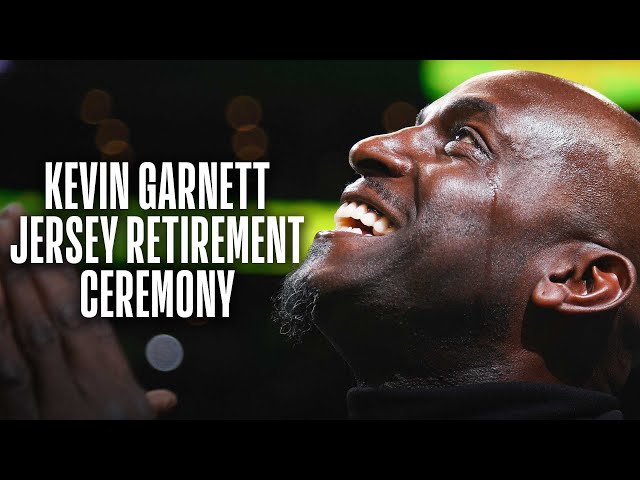 Kevin Garnett humbled as Celtics prepare to retire his jersey