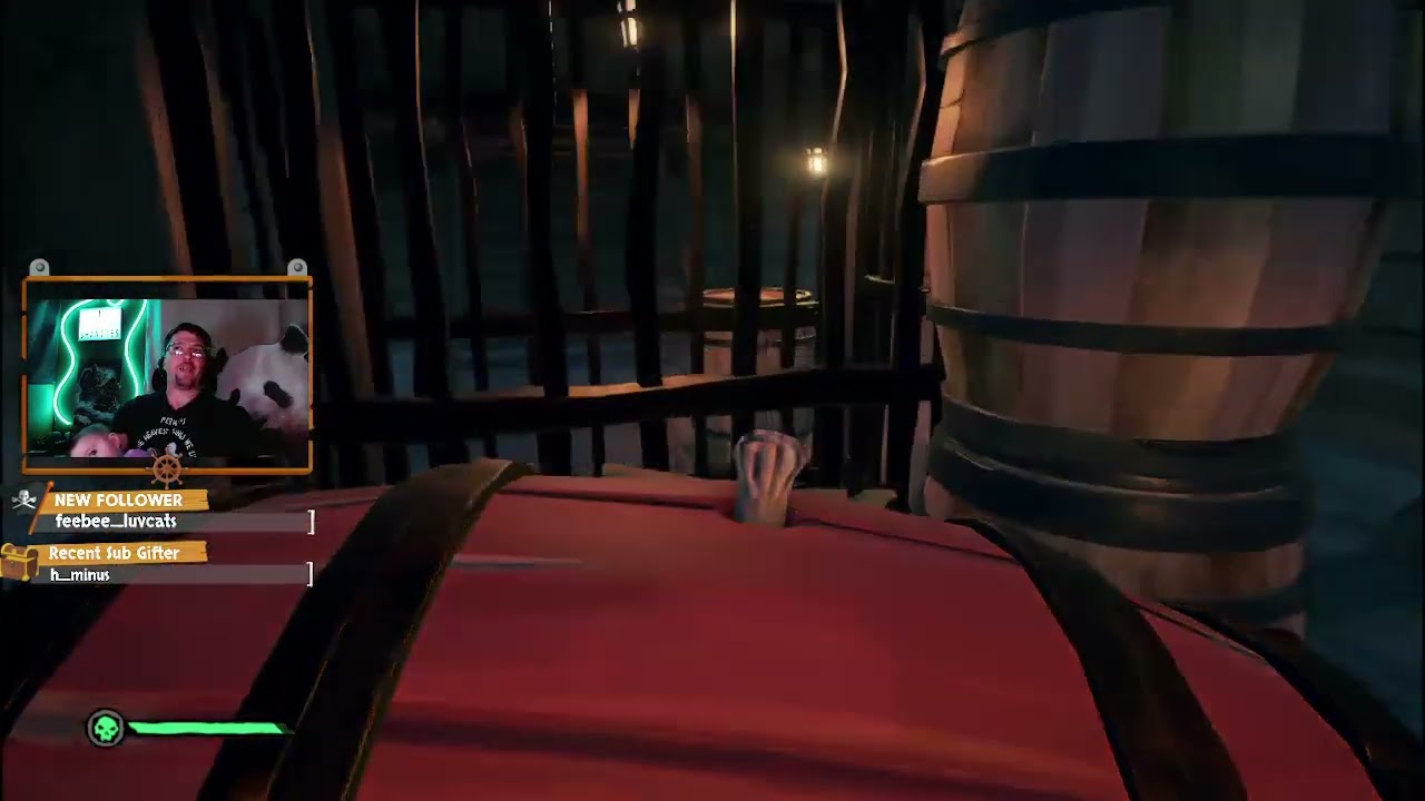 Trying a sneaky keg play!