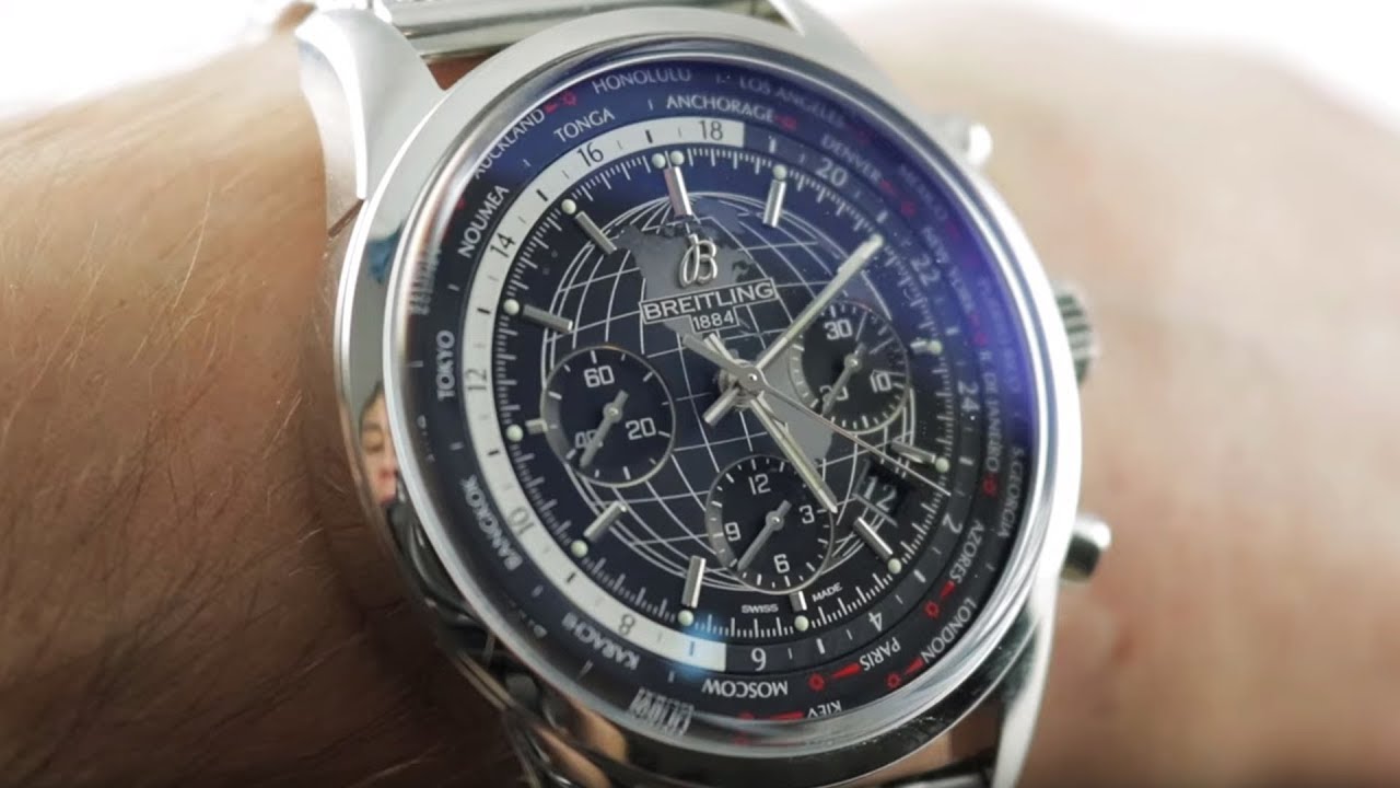  Breitling Transocean Chronograph Unitime AB0510U4/BE84