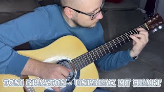 Toni Braxton - Unbreak My Heart (fingerstyle cover, Alip Ba Ta arrangement)