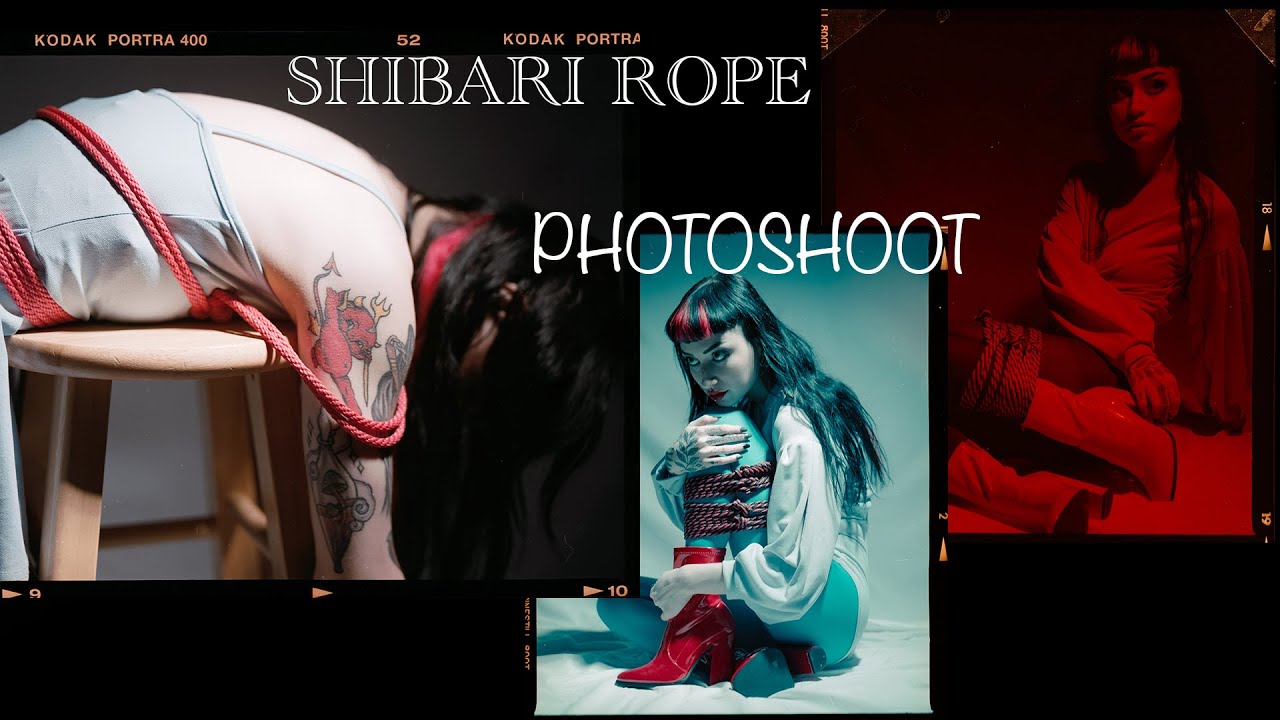 Using Shibari Rope For A Photoshoot On Medium Format Youtube 
