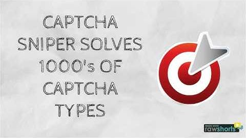 Captcha Sniper Intro