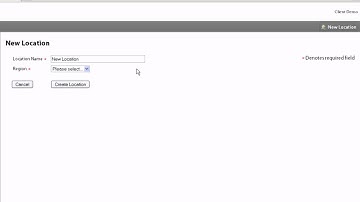 How To Create A Location - Guide To Stratus