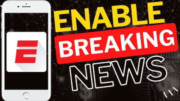 Hoe je breaking news inschakelt in de ESPN-app