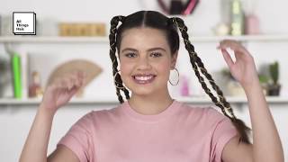 Trenzas con cintas | Peinados para festivales