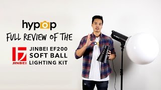 Full Review & Lighting Test of the Jinbei EF200 LED Soft Ball Continuous Lighting Kit