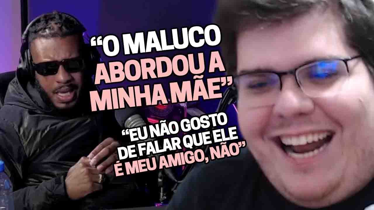 CASIMIRO REAGE: BK CONTA SOBRE O DIA QUE CONHECEU O CAZÉ | Cortes do Casimito