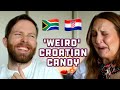 South Africans try Croatian Candy!