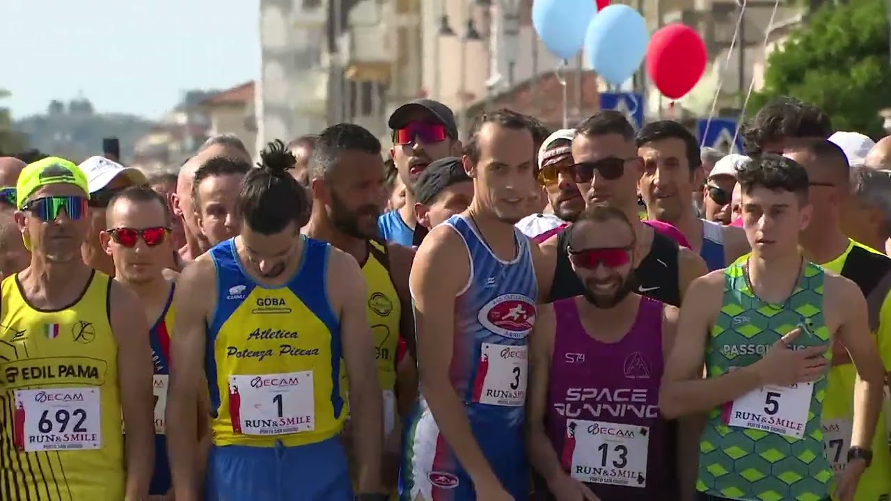 RUN & SMILE Porto San Giorgio 2 Giugno 2024- GARA PODISTICA 10 Km