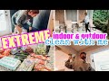 EXTREME INDOOR + OUTDOOR CLEANING MOTIVATION | CLEAN WITH ME 2022 | MEGA MOTIVATION!