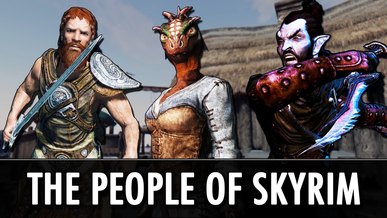 skyrim the people of skyrim