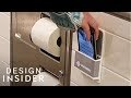 Wall Box Holds Your Phone In The Bathroom