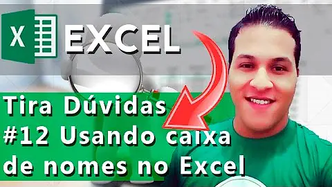 Como nomear um intervalo de células no Excel?