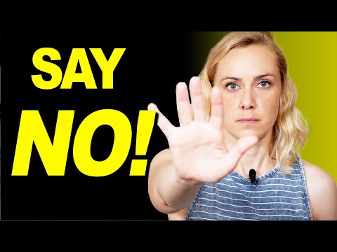 Video: Why Is It Hard To Say No