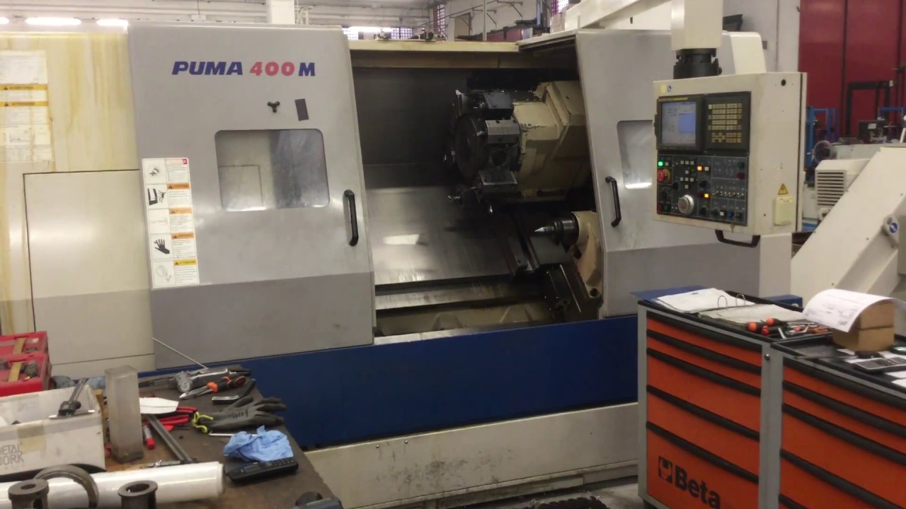 puma 400 cnc lathe