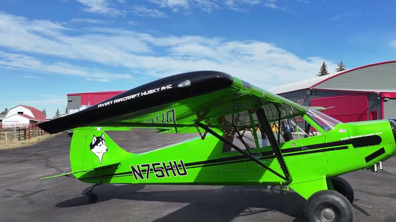 2026 N75HU A-1C-200 HP Husky Aircraft for Sale