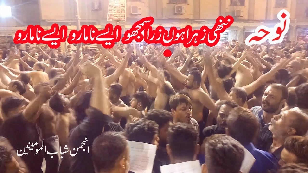 Nanhi Zehra Hon Zara Samajho Aey Say Na Maro | Shabab ul Momineen | 11 Safar 1441/2019