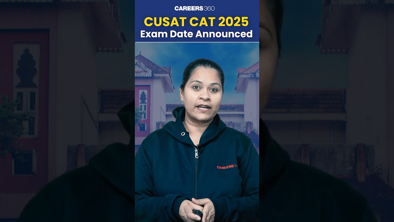 CUSAT CAT 2025 exam date announced  