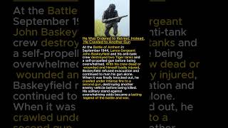 He Was Ordered to Retreat. Instead, He Crawled to Another Gun