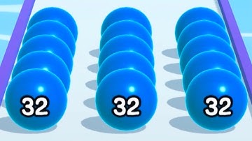 BALL RUN 2048 - All Levels Gameplay Android, iOS