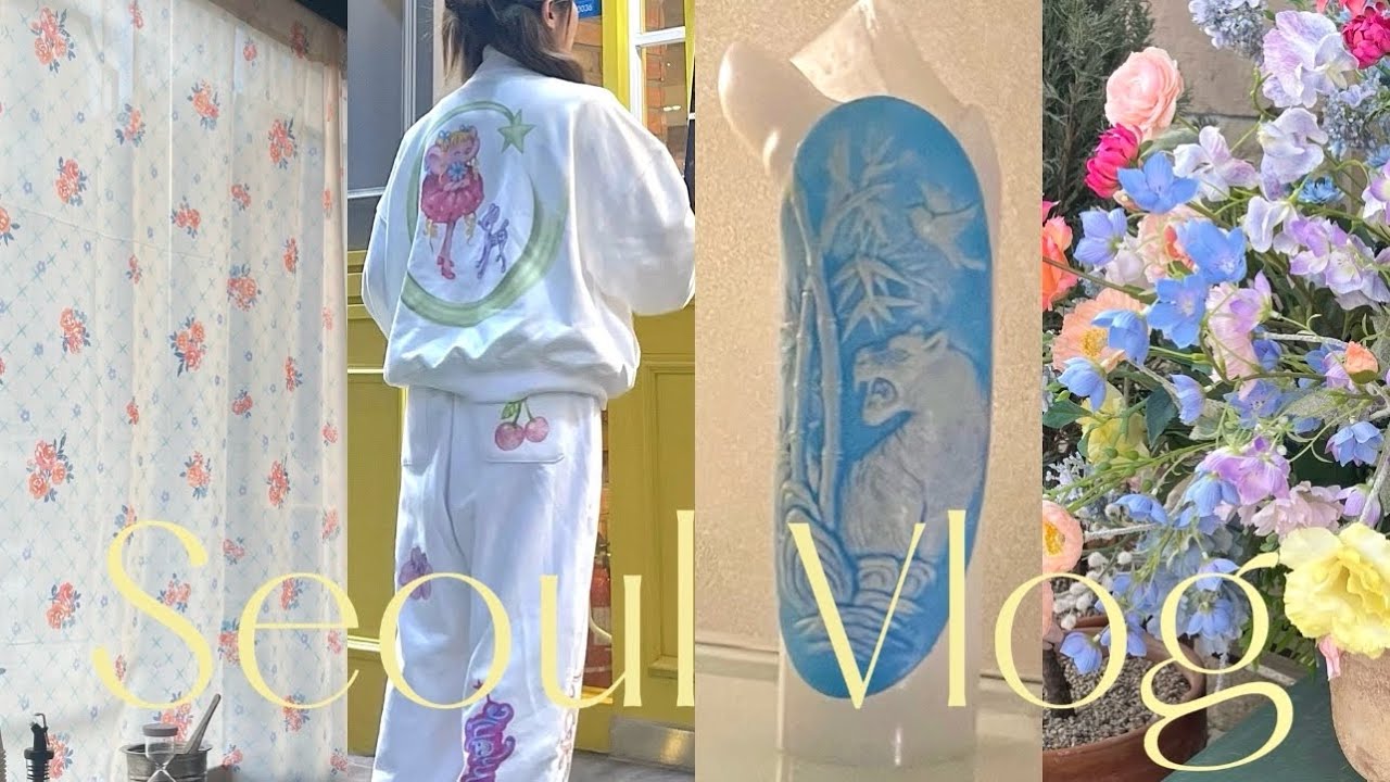 vlog asmr | 韓国に行ってきました⭐️💖