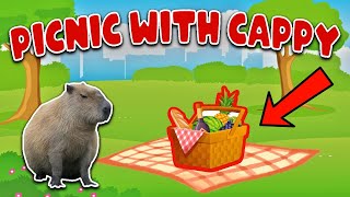 Picnic With Cappy Capybara Life