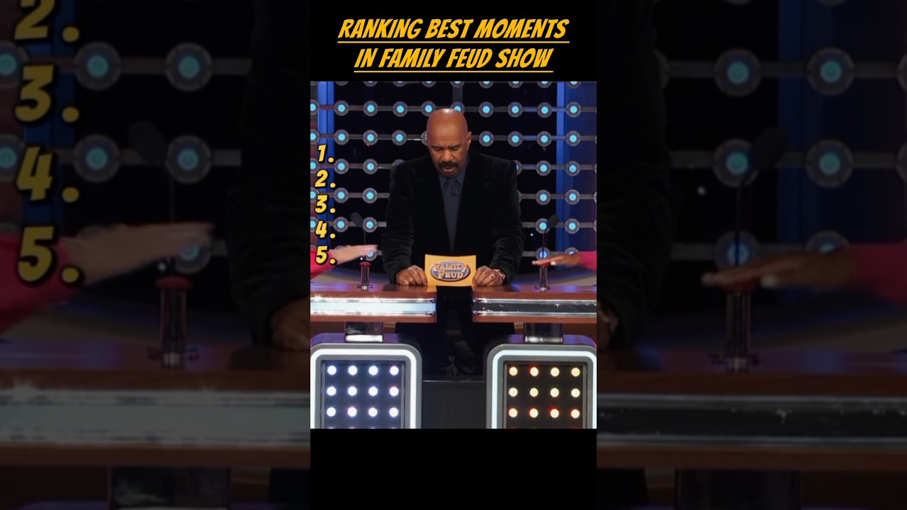 Ranking best moments in family feud show#steveharvey#family#familyfeud