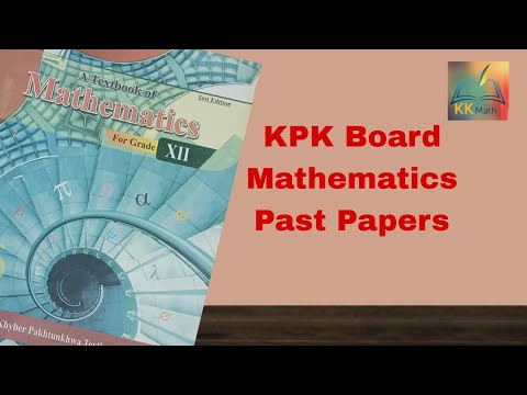KPK Board 2nd year maths past papers 