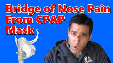 Pressure Sore on the Bridge of the Nose with CPAP Mask. How to Fix Mask Marks With CPAP.