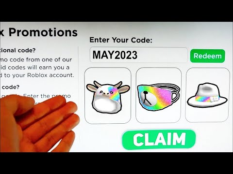 2023 *5 ALL NEW* ROBLOX PROMO CODES All Free ROBUX Items in MAY + EVENT | All Free Items on Roblox