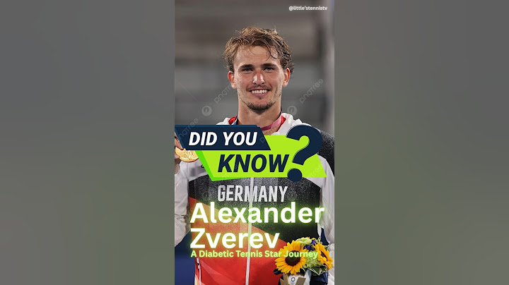 Did You Know that Alexander Zverev is Facing Type 2.... #tennis #zverev