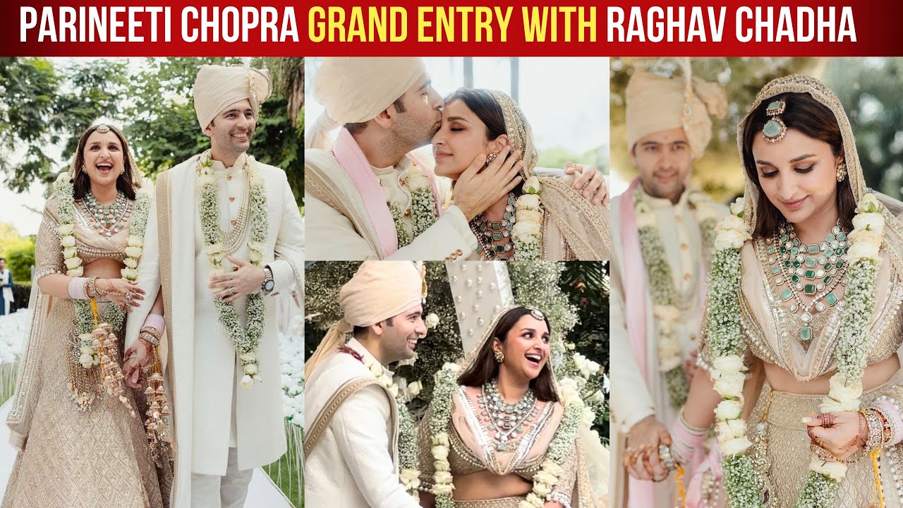 Parineeti Chopra and Raghav Chadha tie the knot in a grand Udaipur wedding  - Parineeti Chopra and Raghav Chadha tie the knot in a grand Udaipur  wedding 