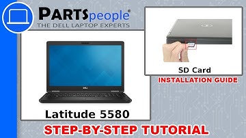 Dell Latitude 5580 (P60F001) SD Card How-To Video Tutorial