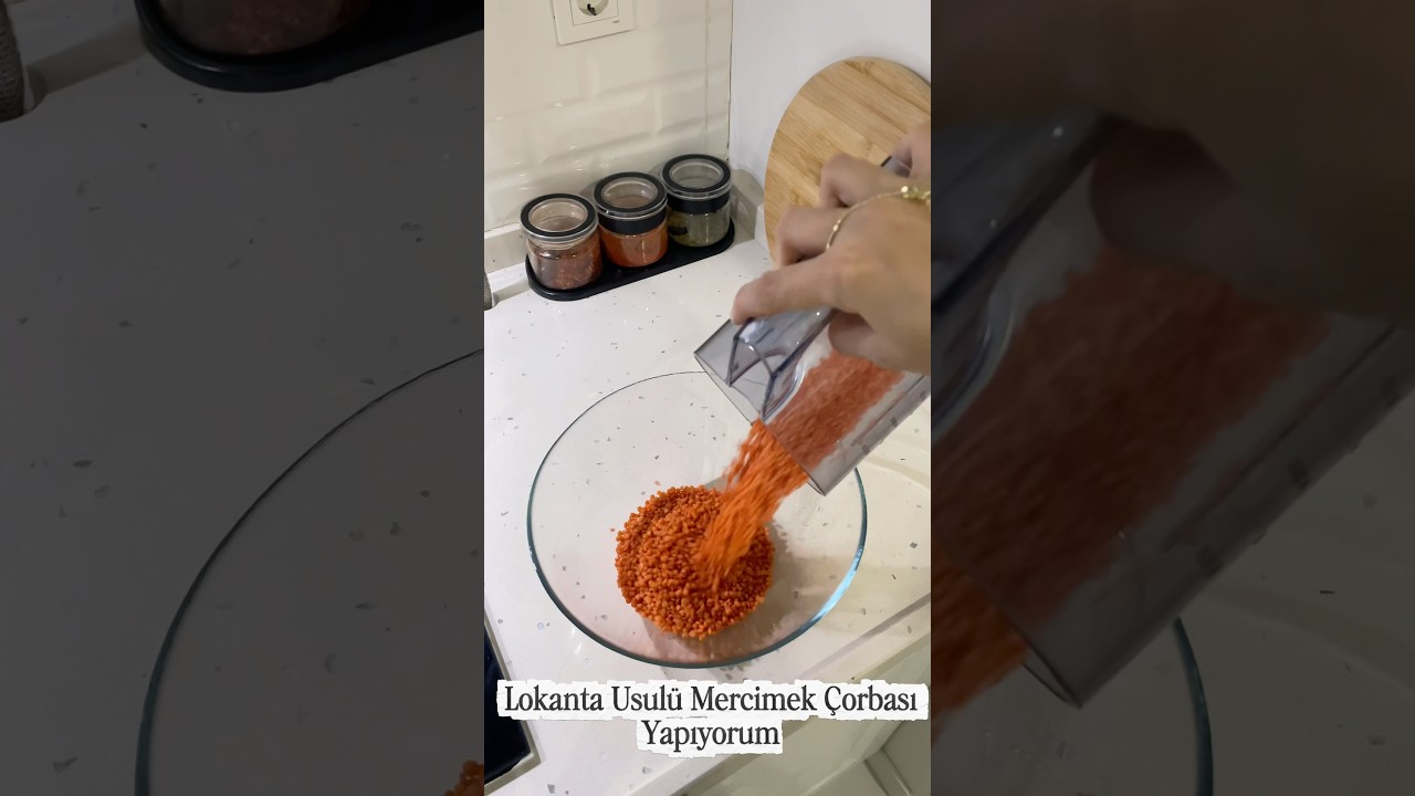 Lokanta Usulü Mercimek Çorbası 🥣 #yemektarifleri #yemek #viral #food #mercimek #mercimekçorbası Lokanta Usulü Mercimek Çorbası 🥣 #yemektarifleri #yemek #viral #food #mercimek #mercimekçorbası