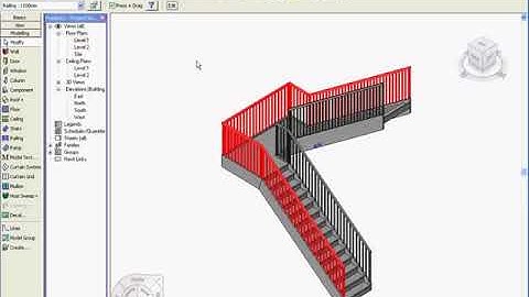 [Revit Architecture] Hướng dẫn vẽ cầu thang trong Revit Architecture - Phần 1