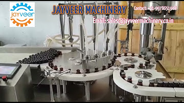 Automatic Injectable Liquid Vial Filling Line.