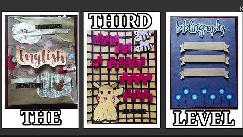 Class 12 English project file The Third Level ||