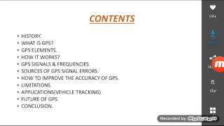 Global Positioning System...G.P.S.  part 1- A lecture ..by...Gaurav Gauri