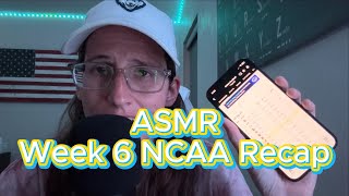 ASMR College Football | Week 6 Recap & New AP Top 25 Rankings ASMR College Football | Week 6 Recap & New AP Top 25 Rankings